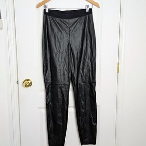 HUGO by Hugo Boss Faux Leather Slim Pants – Black – Women’s 8 - NWOT #129